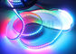 মাল্টি ফাংশন স্বতন্ত্রভাবে ঠিকানাযোগ্য RGB LED স্ট্রিপ লাইট অভ্যন্তরীণ WS2812B WS2811 IC